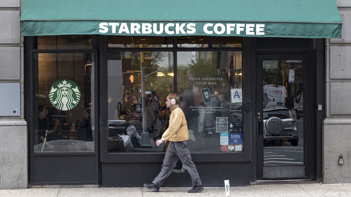 Starbucks plans to cut 30% of its menu, make changes to mobile ordering, CEO announces