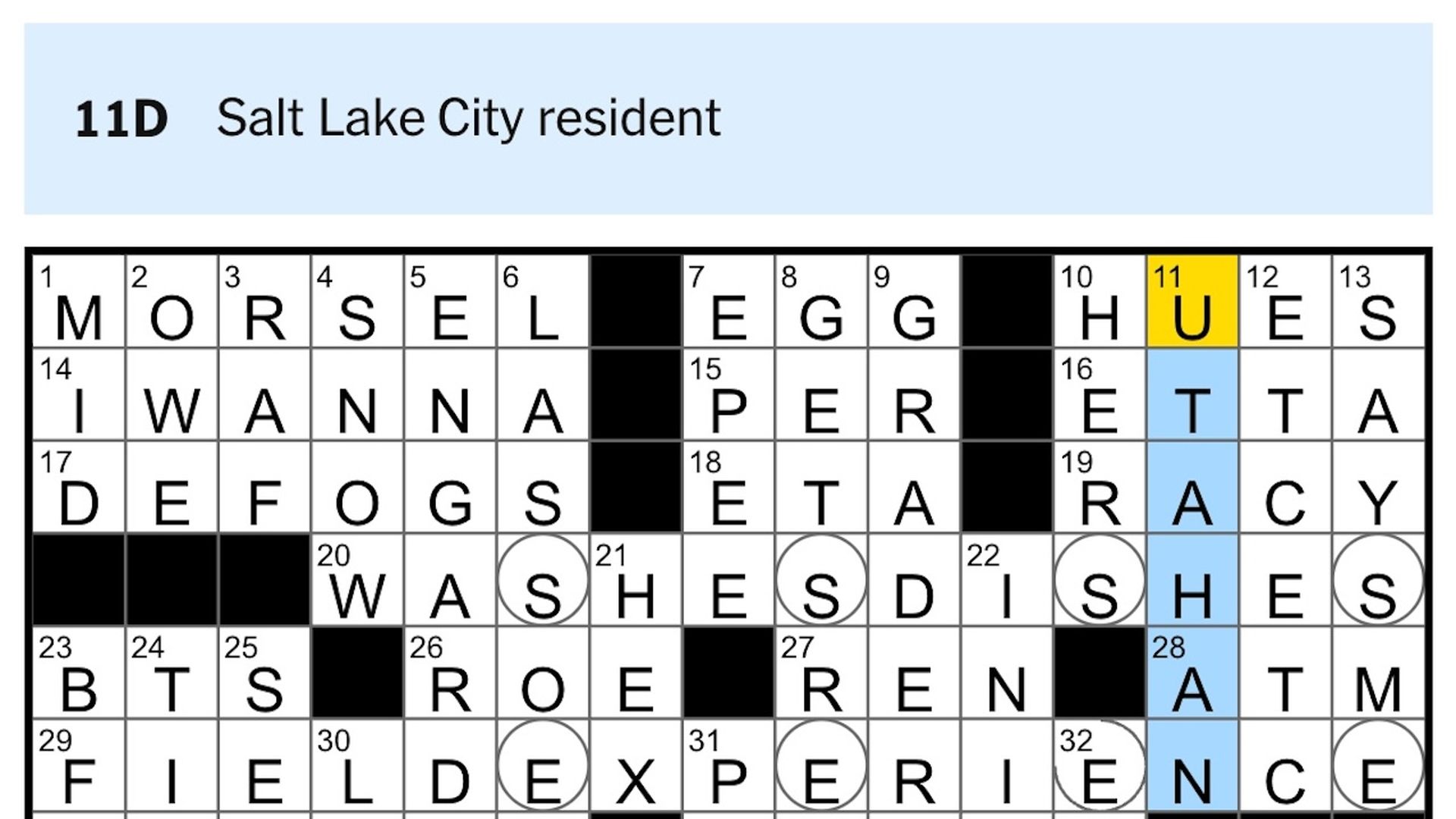 quot Utahn quot vs quot Utahan quot the New York Times crossword weighs in Axios quot Utahn quot vs quot Utahan quot the New York Times crossword weighs in Axios