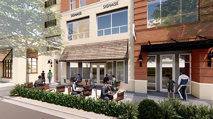 Renovated Latta Pavilion at 1315 East Blvd. in Dilworth