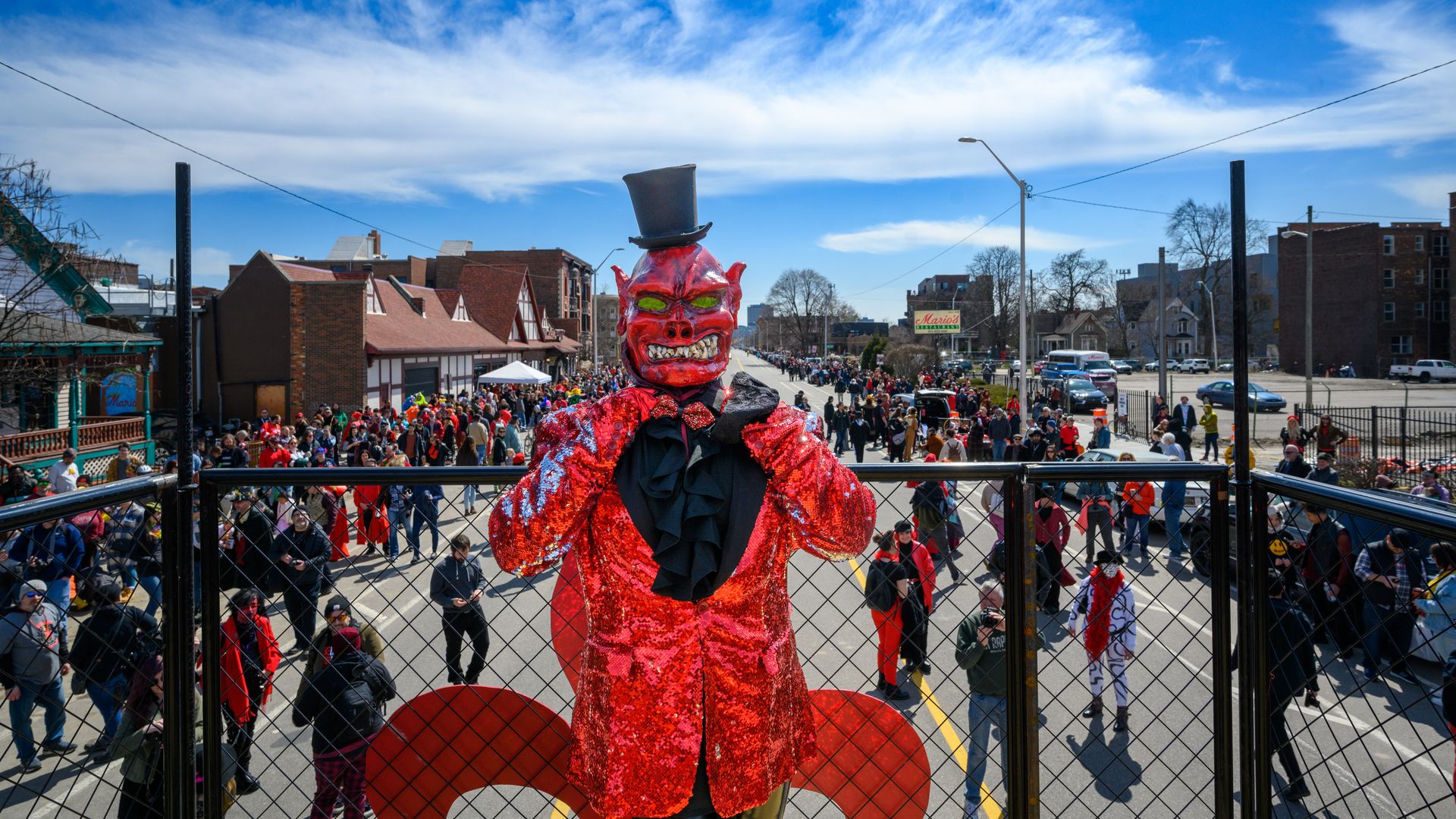 Last year's Marche du Nain Rouge. 