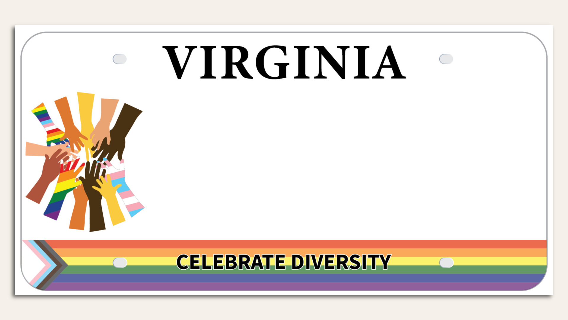 Diversity Richmond rolls out specialty Virginia license plate to