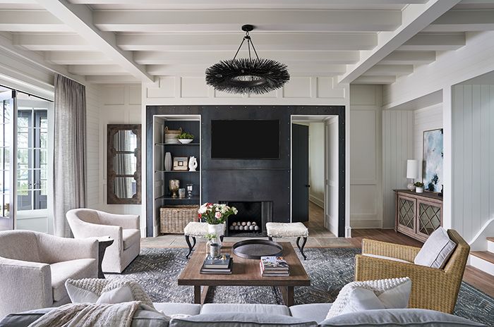 Home of the Year 2019 lakeside living living room