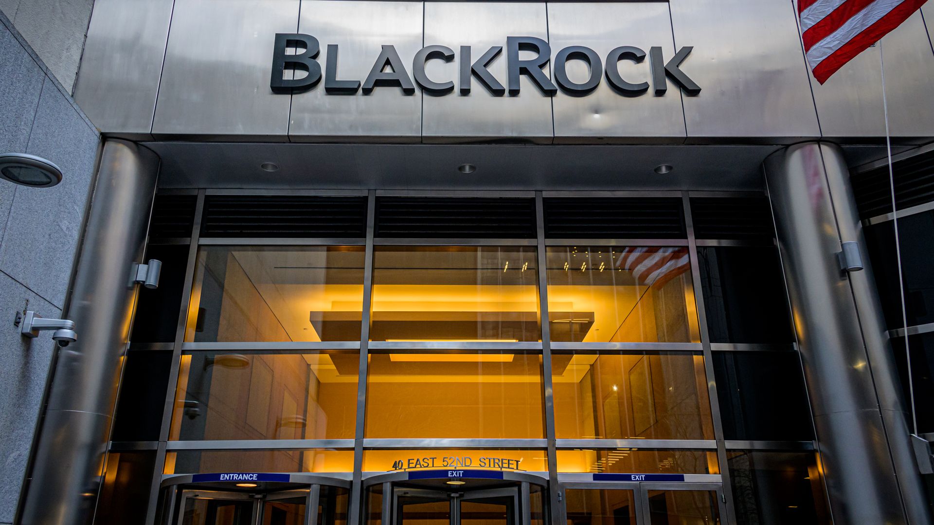 BlackRock offices in New York City.