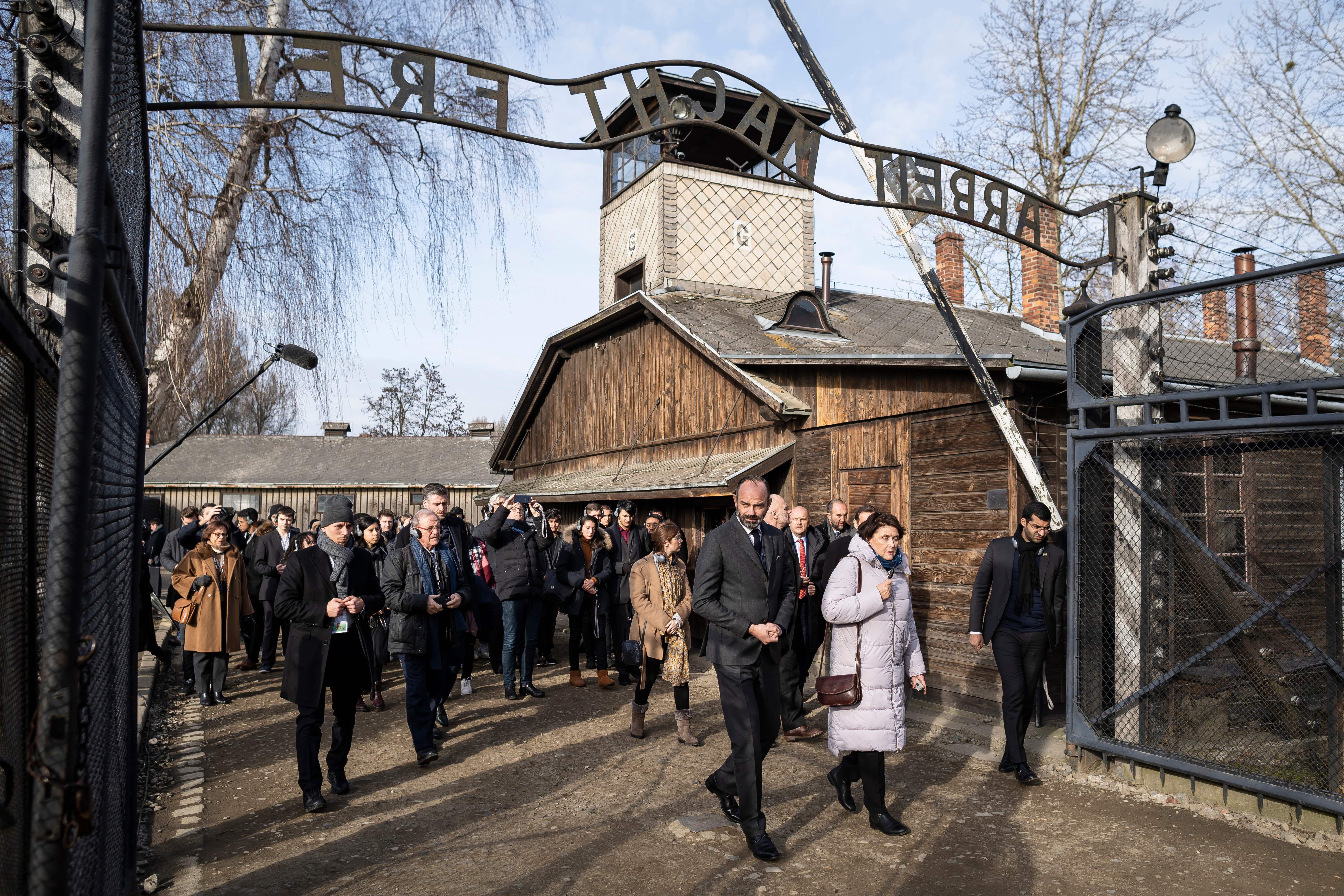 In photos 75th anniversary of the liberation of AuschwitzBirkenau Axios