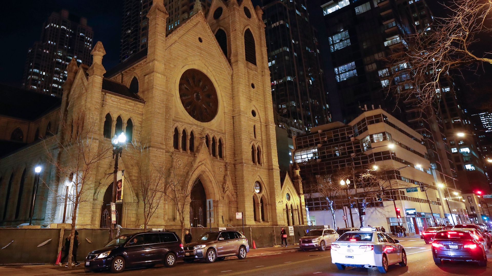 The Holy Name Cathedral in Chicago