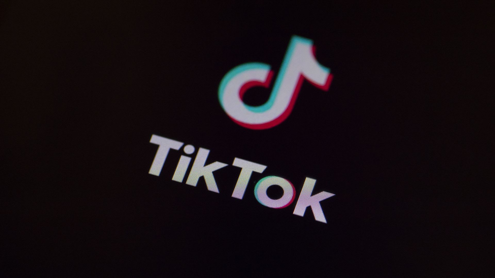 A TikTok logo is seen on a mobile device. Photo: Yichuan Cao/NurPhoto via Getty Images