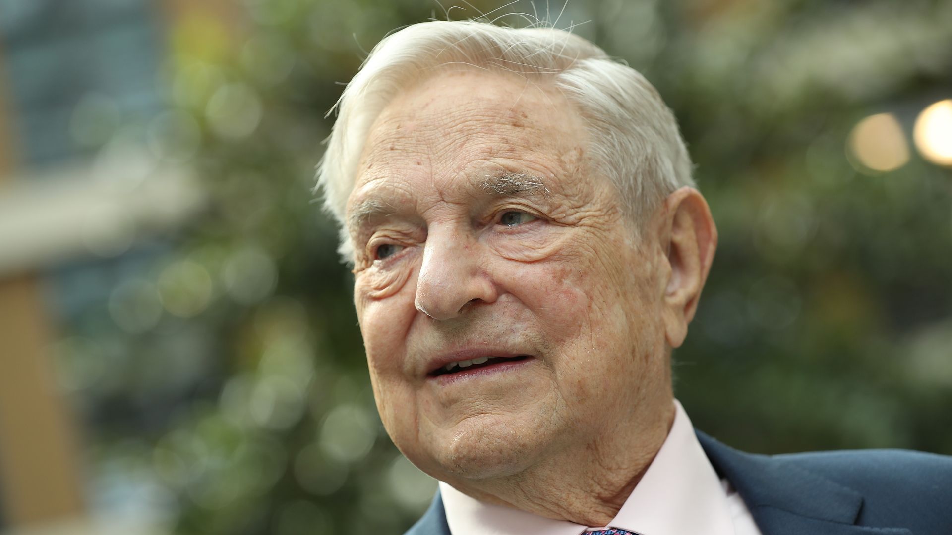 Financier and philanthropist George Soros attends the official opening of the European Roma Institute for Arts and Culture (ERIAC) at the German Foreign Ministry on June 8, 2017.