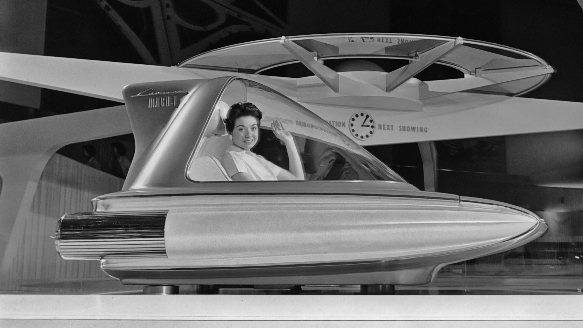 Image of the Ford Mach I Levacar, 1959 concept vehicle