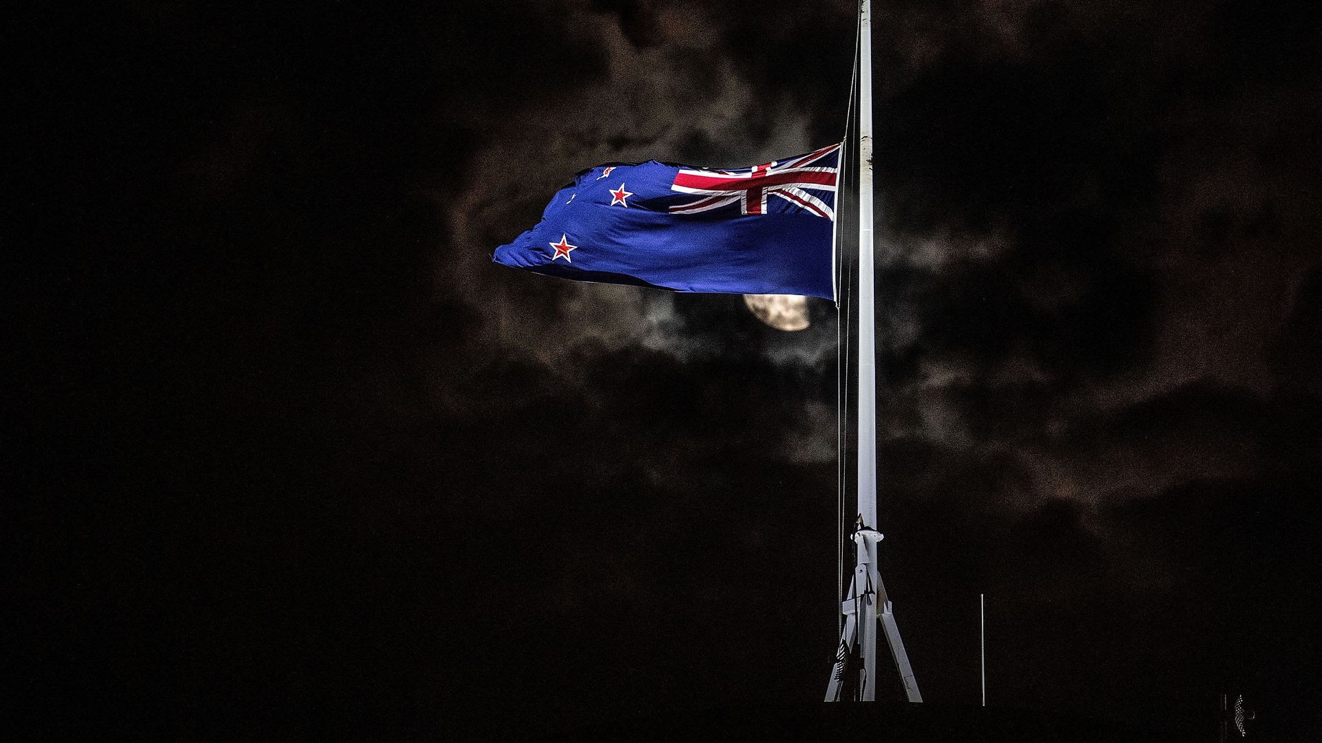 New Zealand flag.