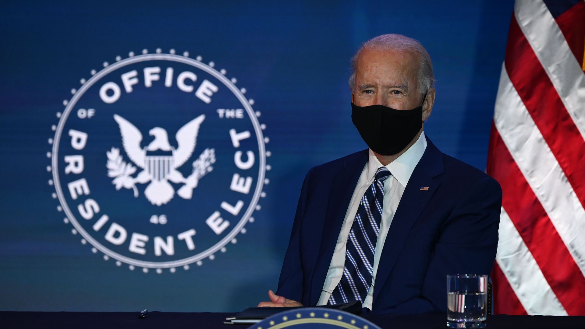 Joe Biden in Wilmington, Delaware, on Dec. 9.