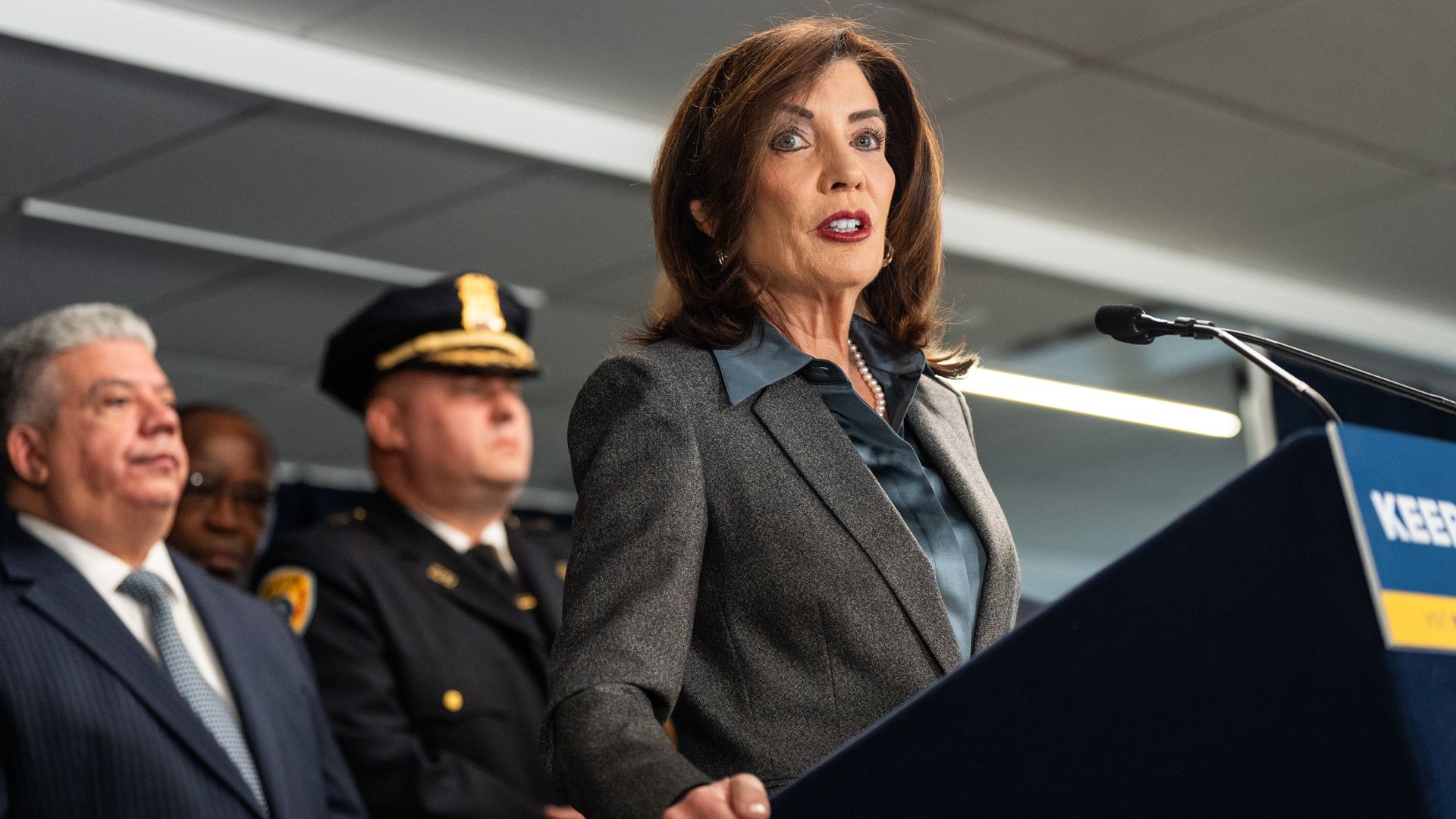 New York Democratic Gov. Kathy Hochul