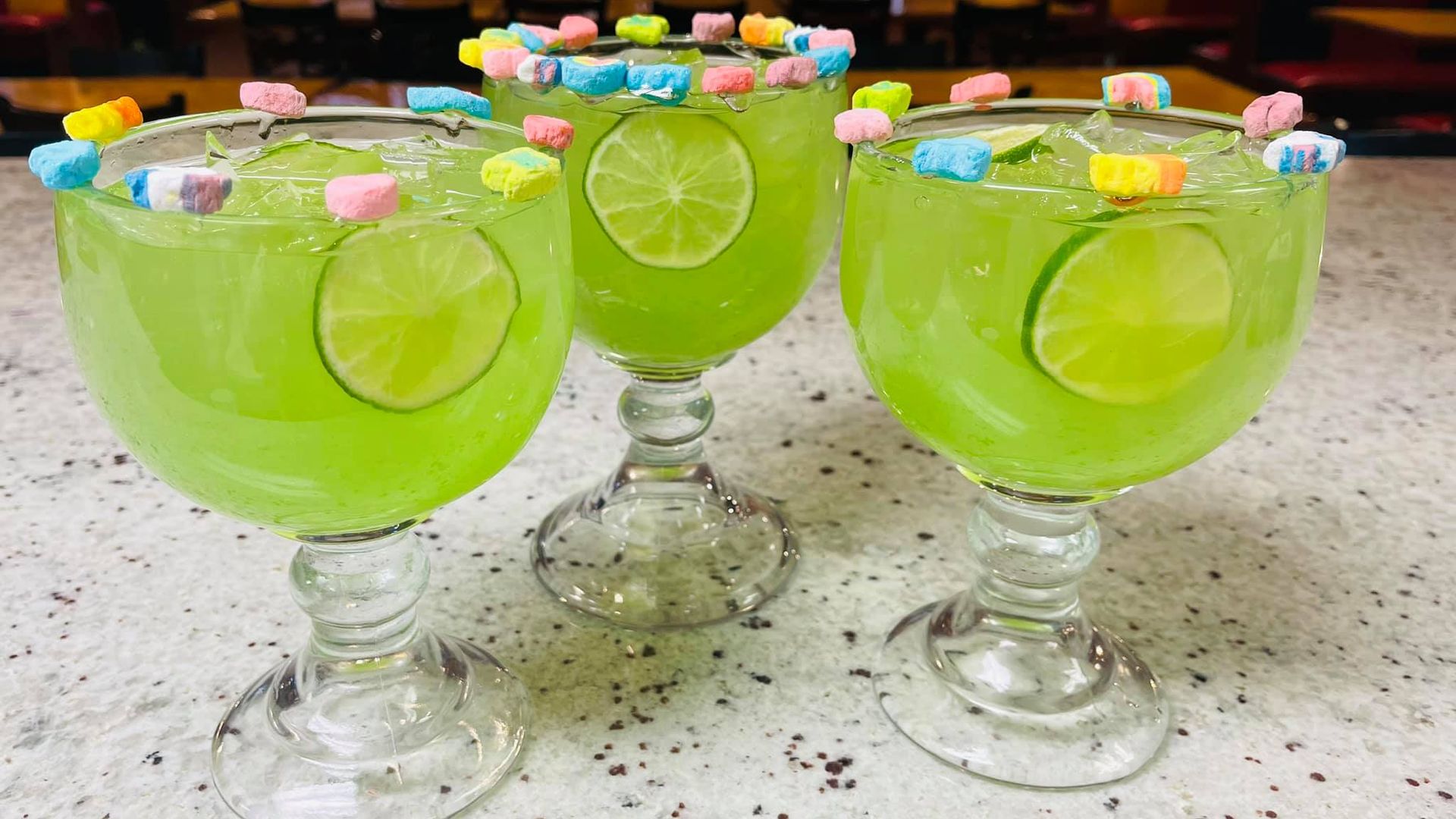 Lucky Charm margaritas