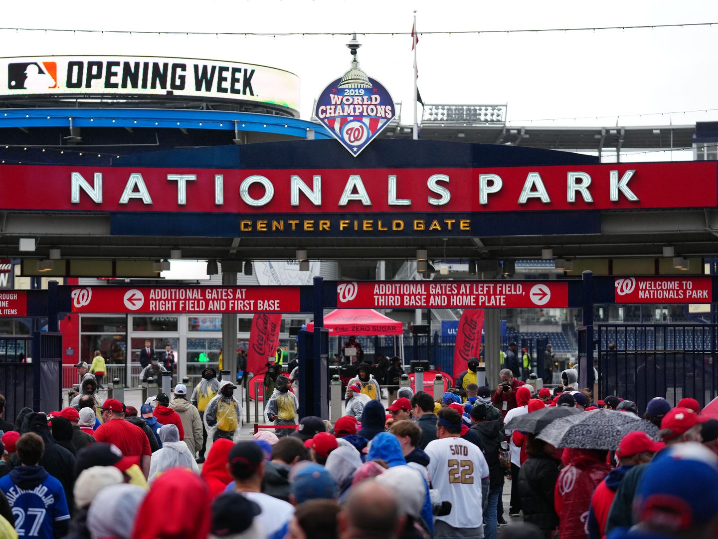 Atlanta Braves vs Washington Nationals - Opening Day - Inaugural Game of  Nationals Park