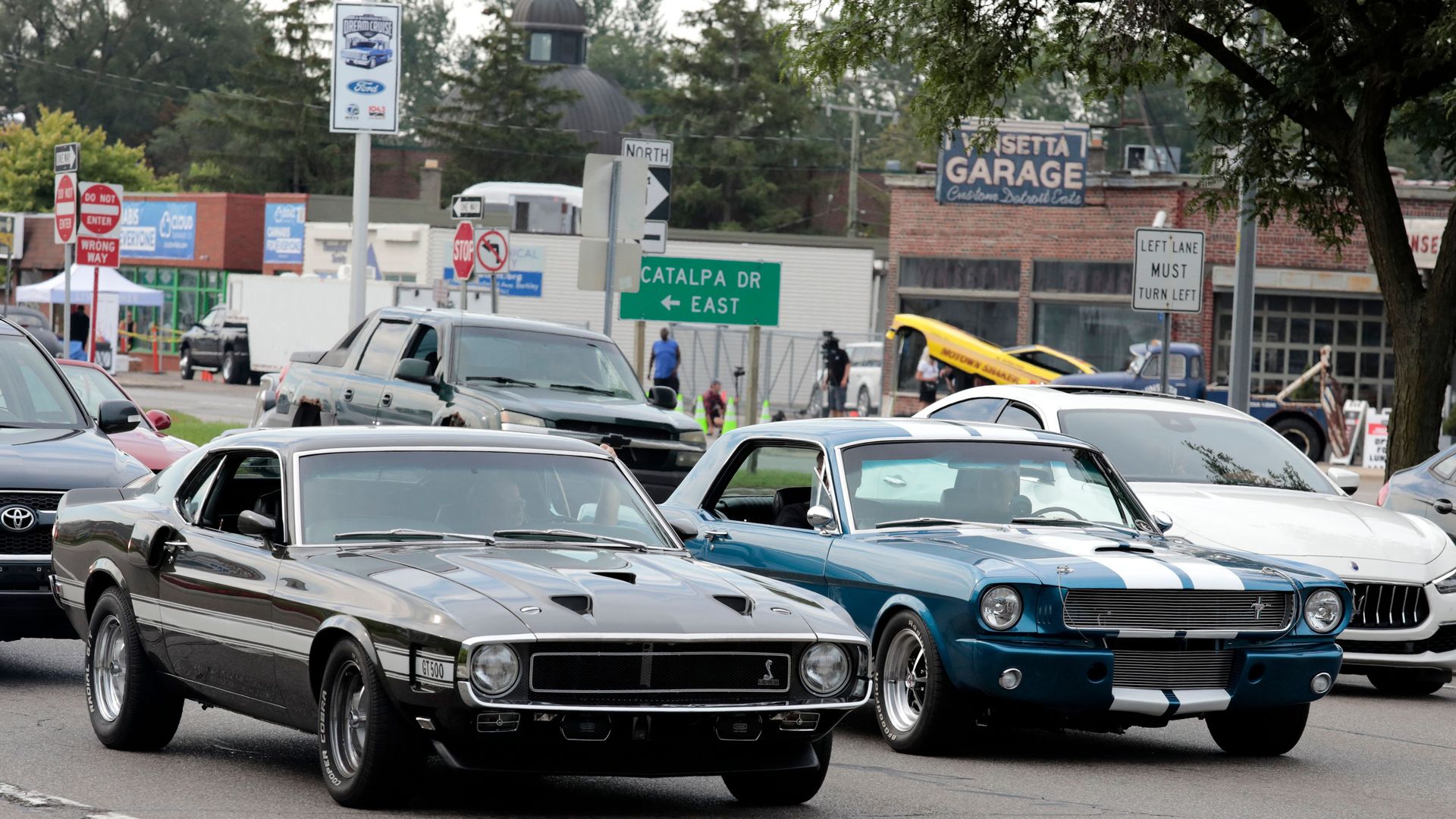 The 2022 Dream Cruise in Royal Oak. 