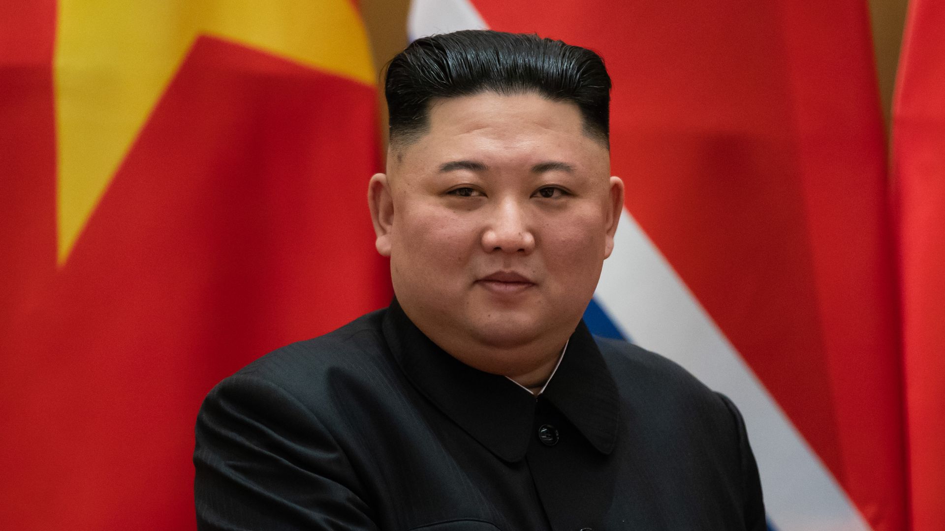 Kim Jong Un, North Korea's leader, poses for a photograph.