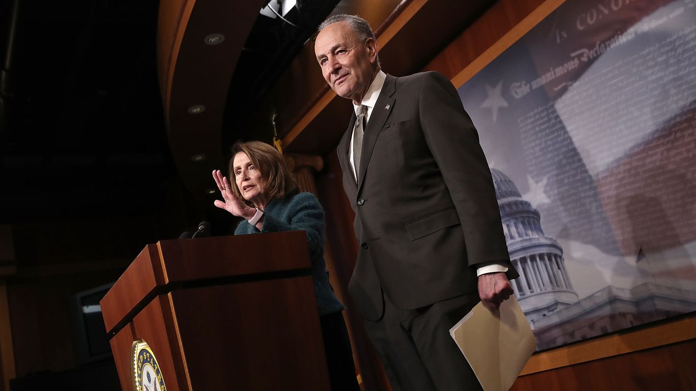 Top Democratic leaders Nancy Pelosi and Chuck Schumer call for ...