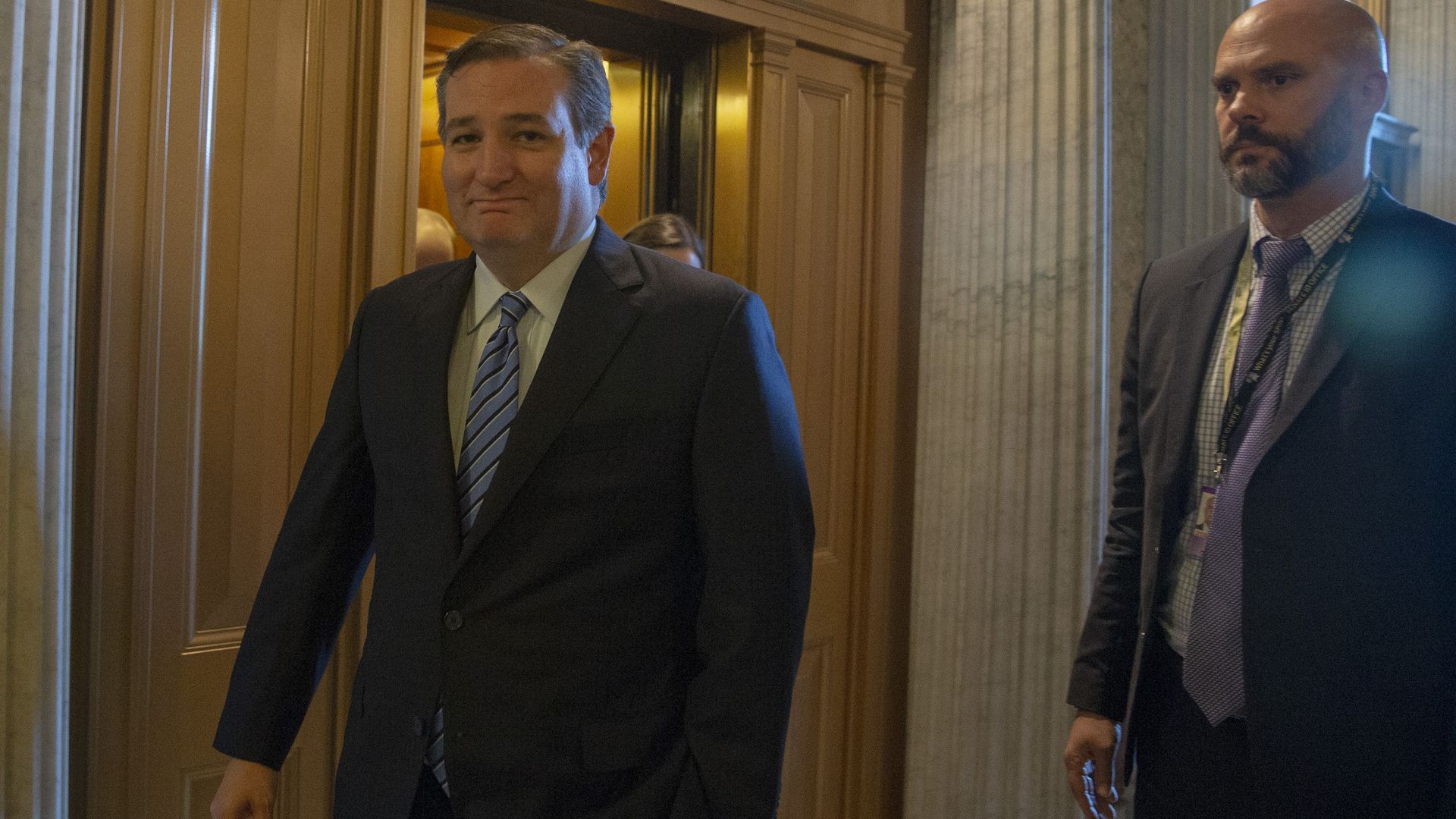 Senator Ted Cruz smiling