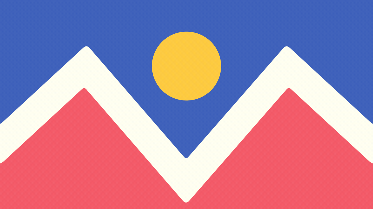 Animated illustration of the Denver flag turning into the Colorado flag.