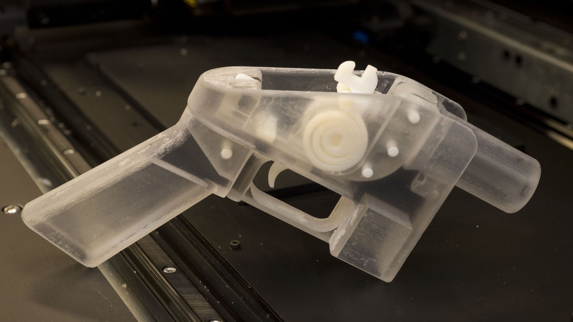 Gun made by a 3D printer. Keith Beaty/Toronto Star via Getty Images