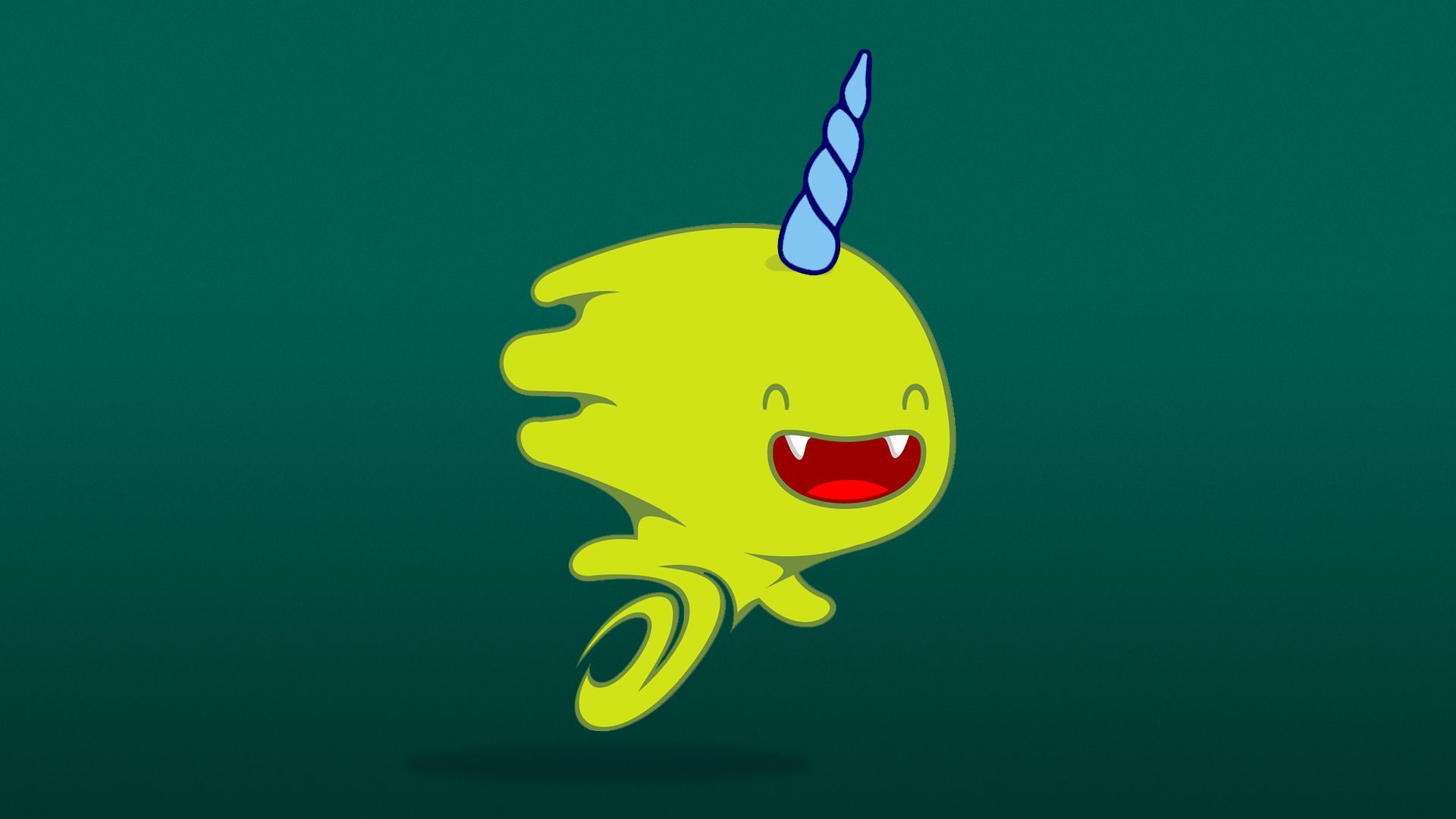 Illustration of the DistroKid logo with a unicorn horn