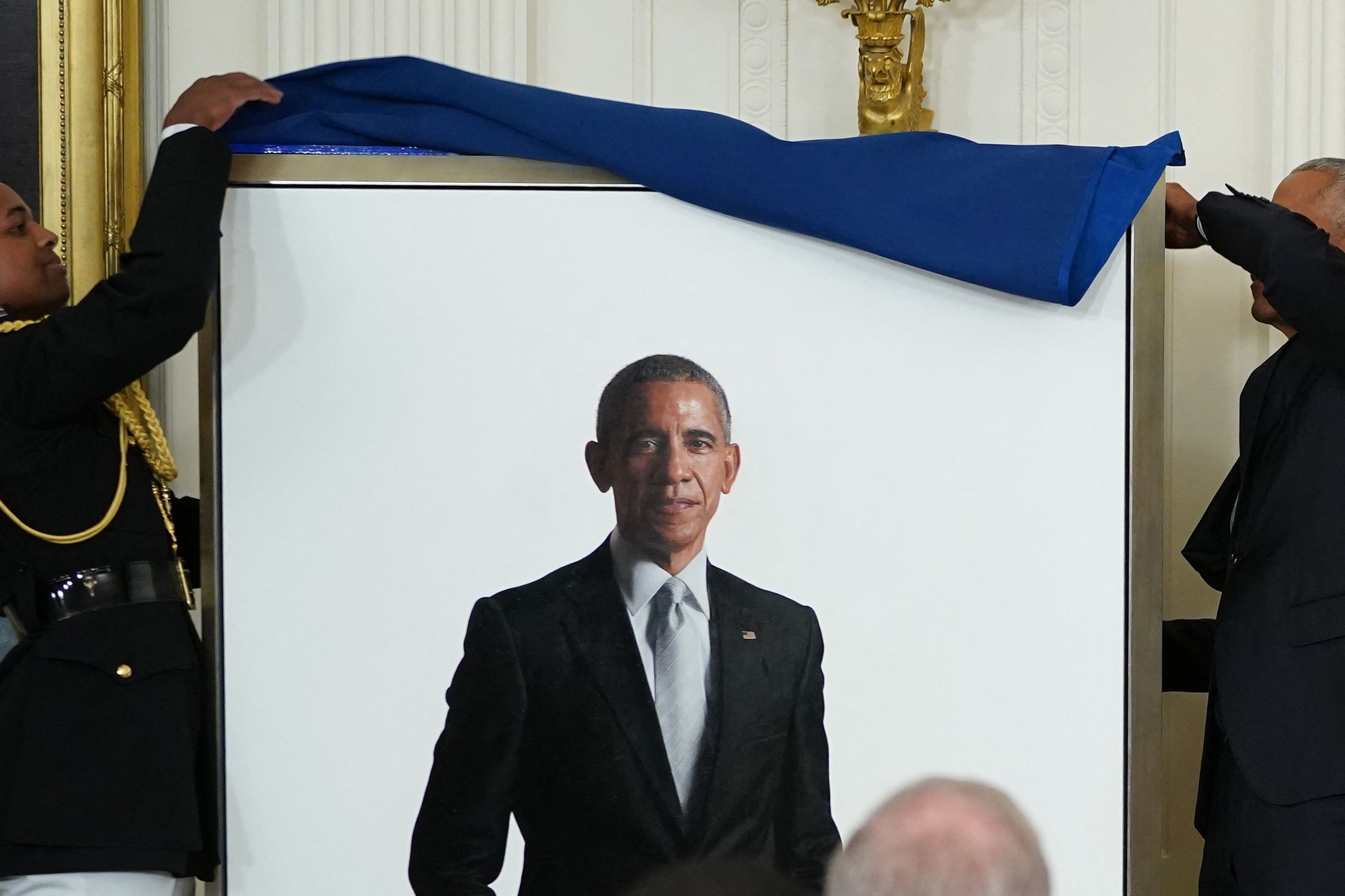 President Barack Obama portrait.