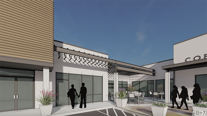 Midwood Corners shopping center in Plaza Midwood