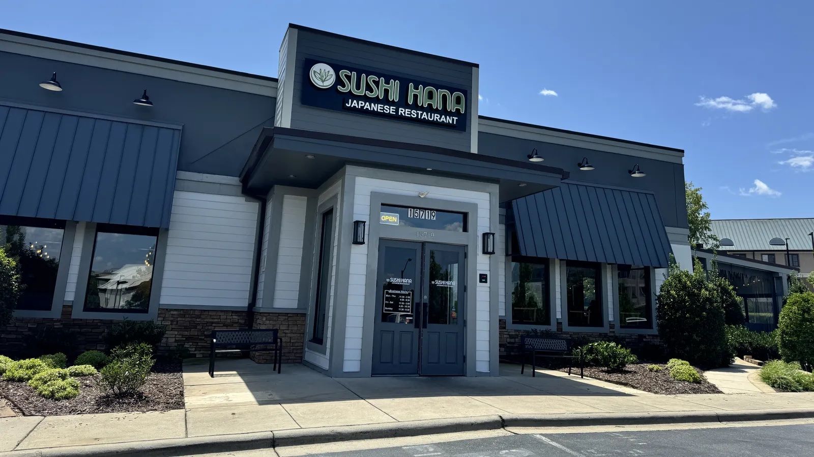 outside sushi restaurant