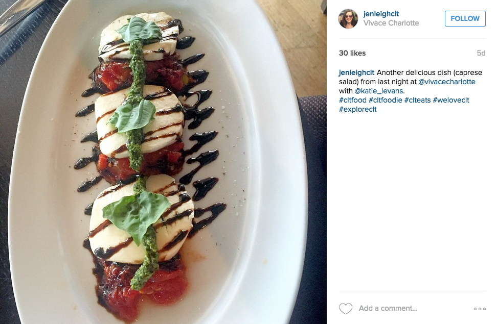 Vivace caprese salad