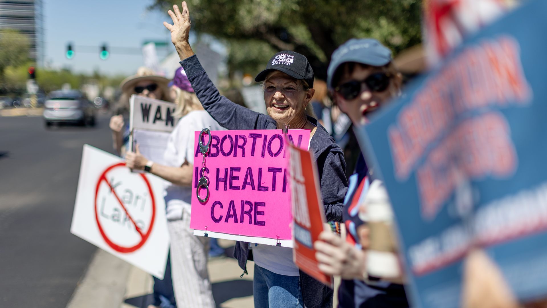 abortion protestors in AZ