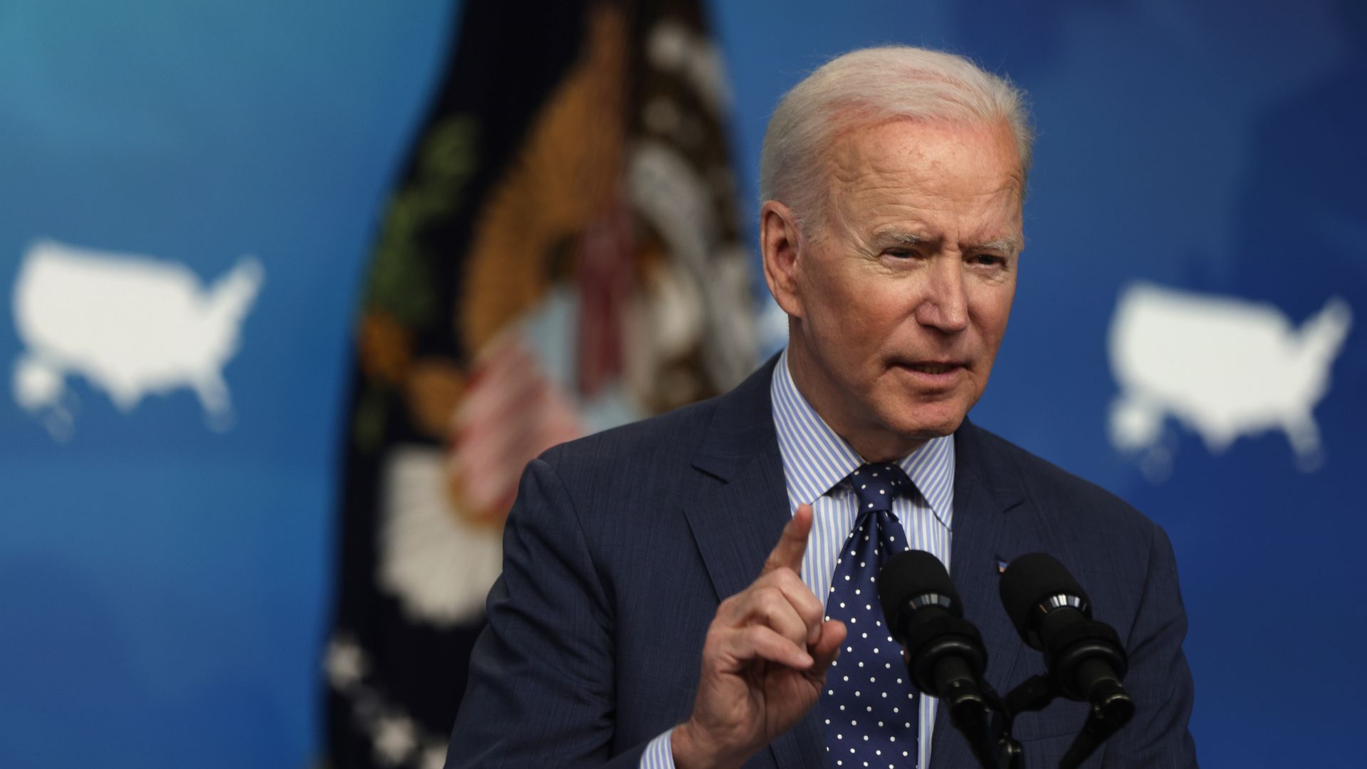 President Biden speaking during an event at the White House on June 2.