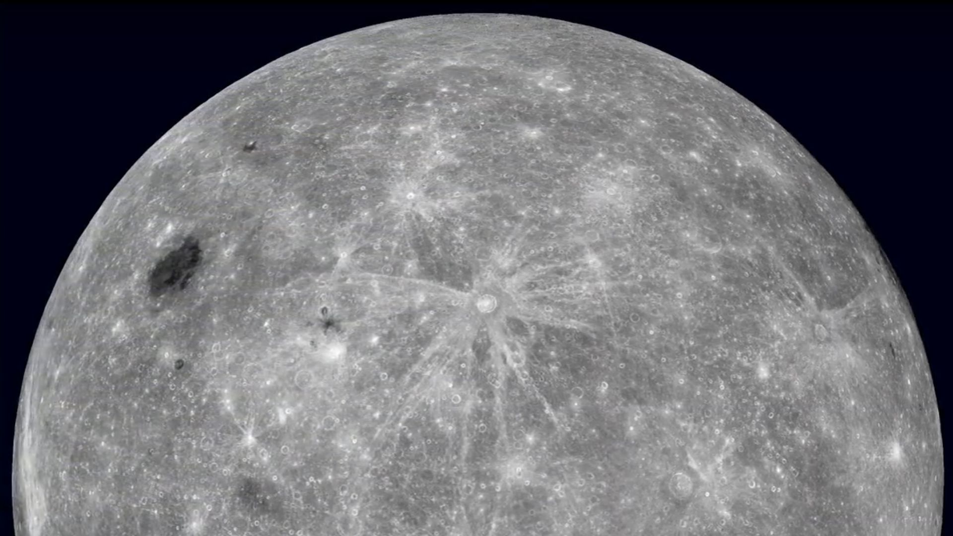 The far side of the Moon