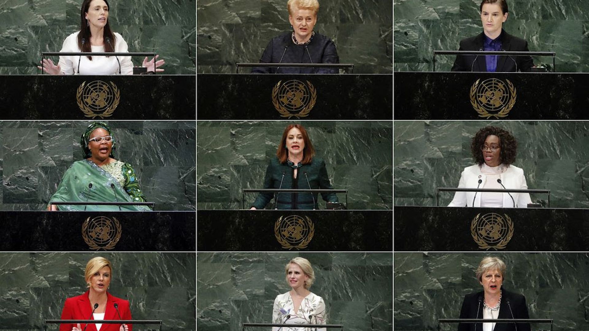 the first women president of united nations general assembly