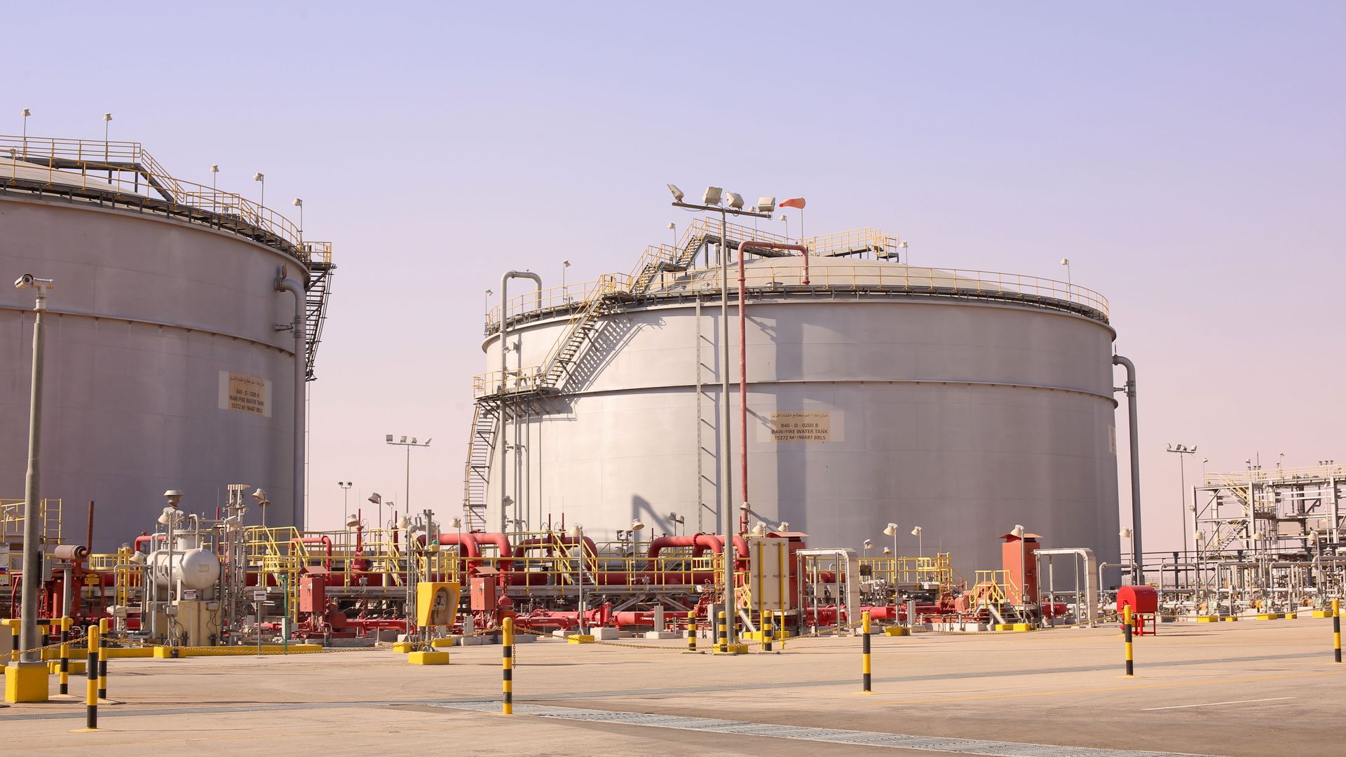 Oil field in Saudi Arabia