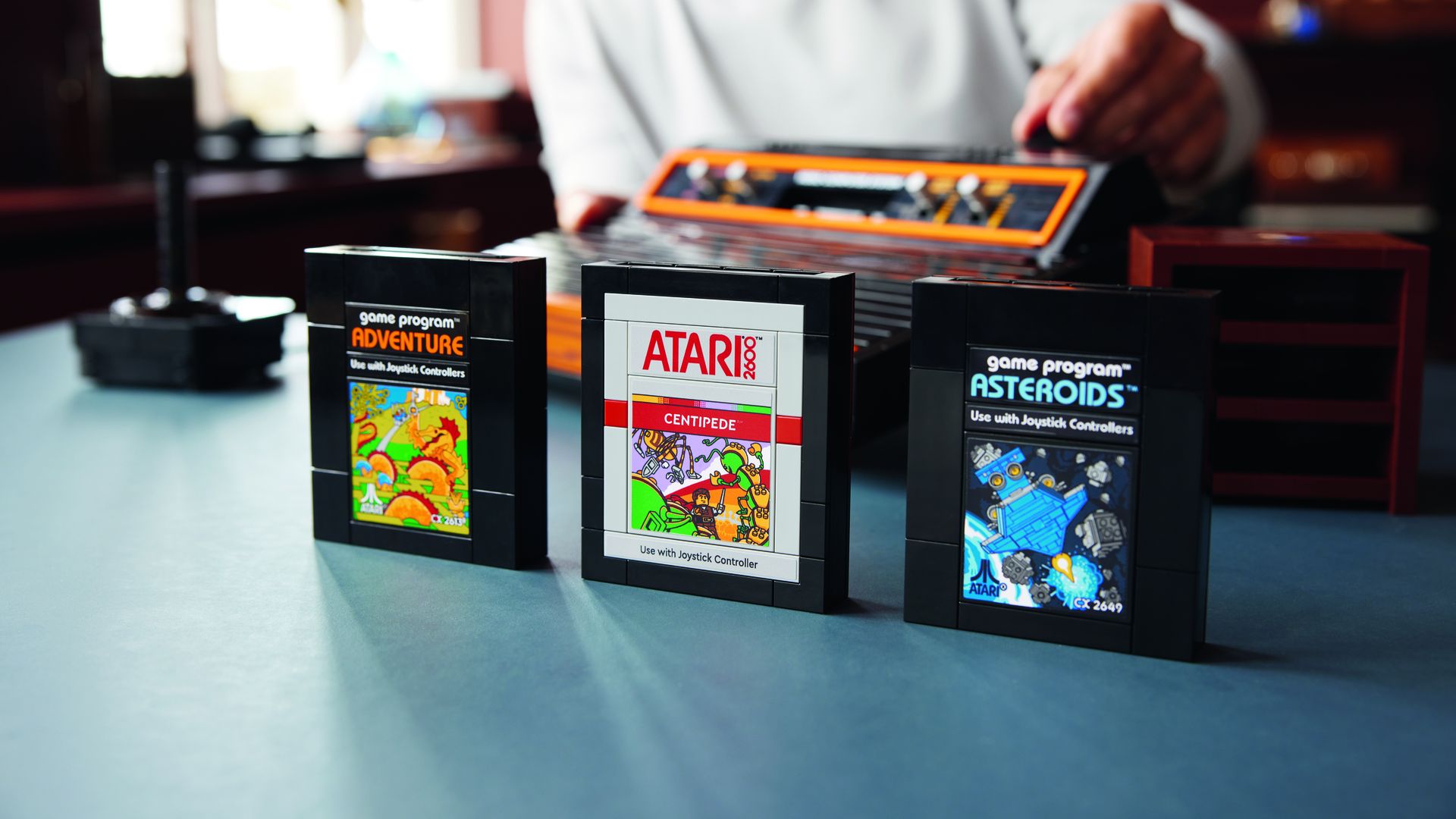 An image of Lego's Atari 2600 build