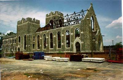 Charlotte ARP Church after Fire