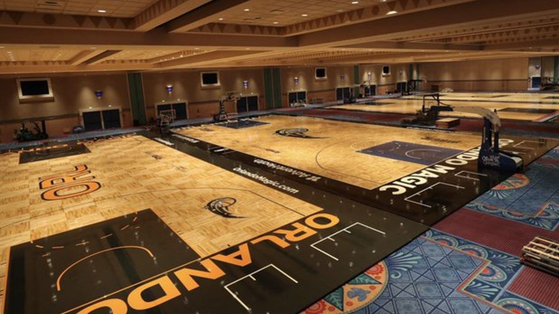 NBA temporary courts