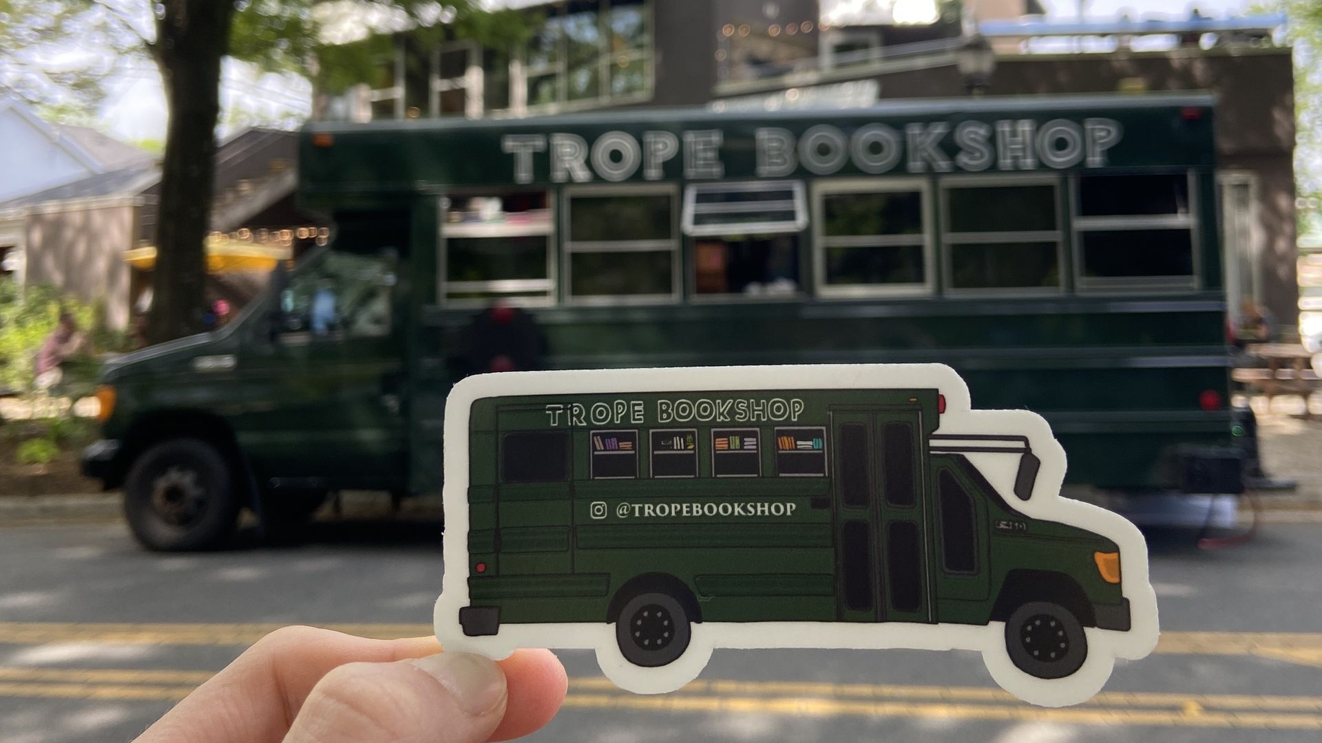 Trope Bookshop's Green Girl.