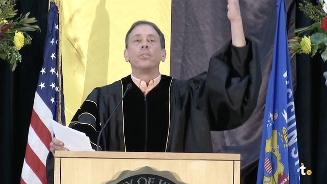 Jim VandeHei Commencement Address: Don't Be A Loser!