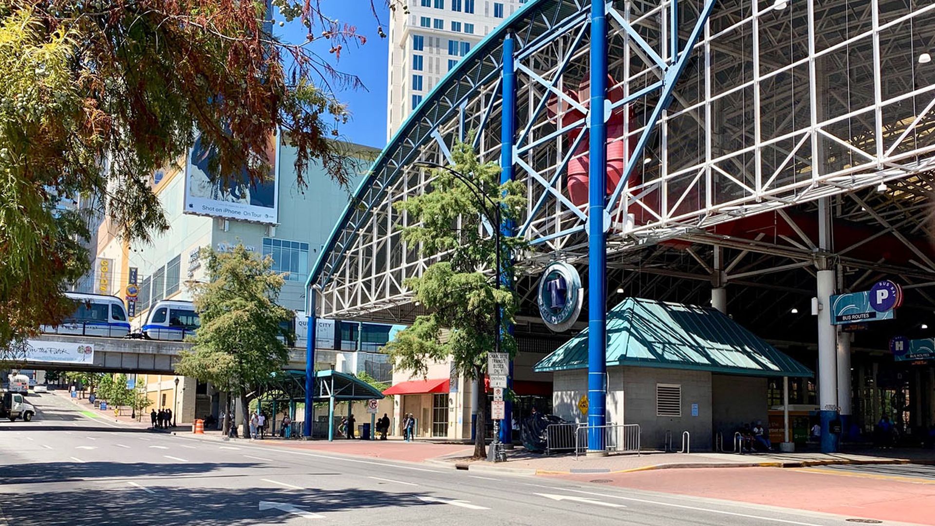 uptown bus center header