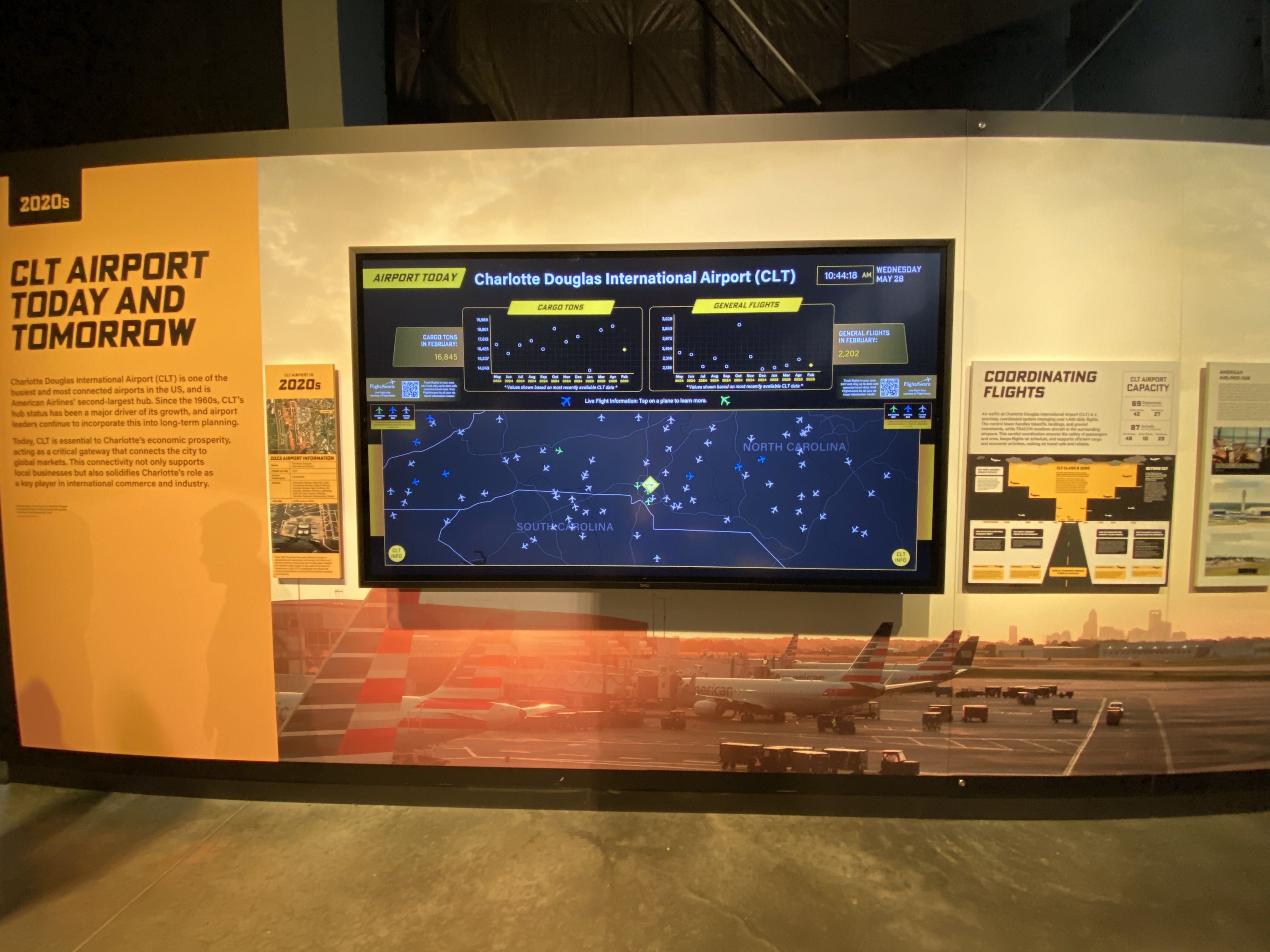 CLT Airport today and tomorrow. 