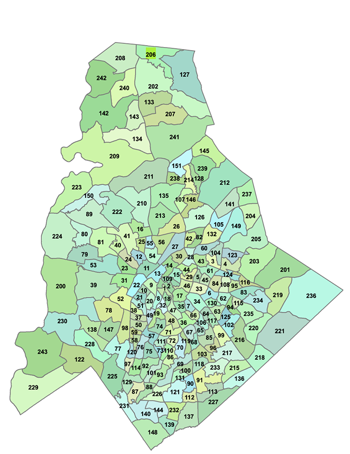 Mecklenburg County precincts 2020 election