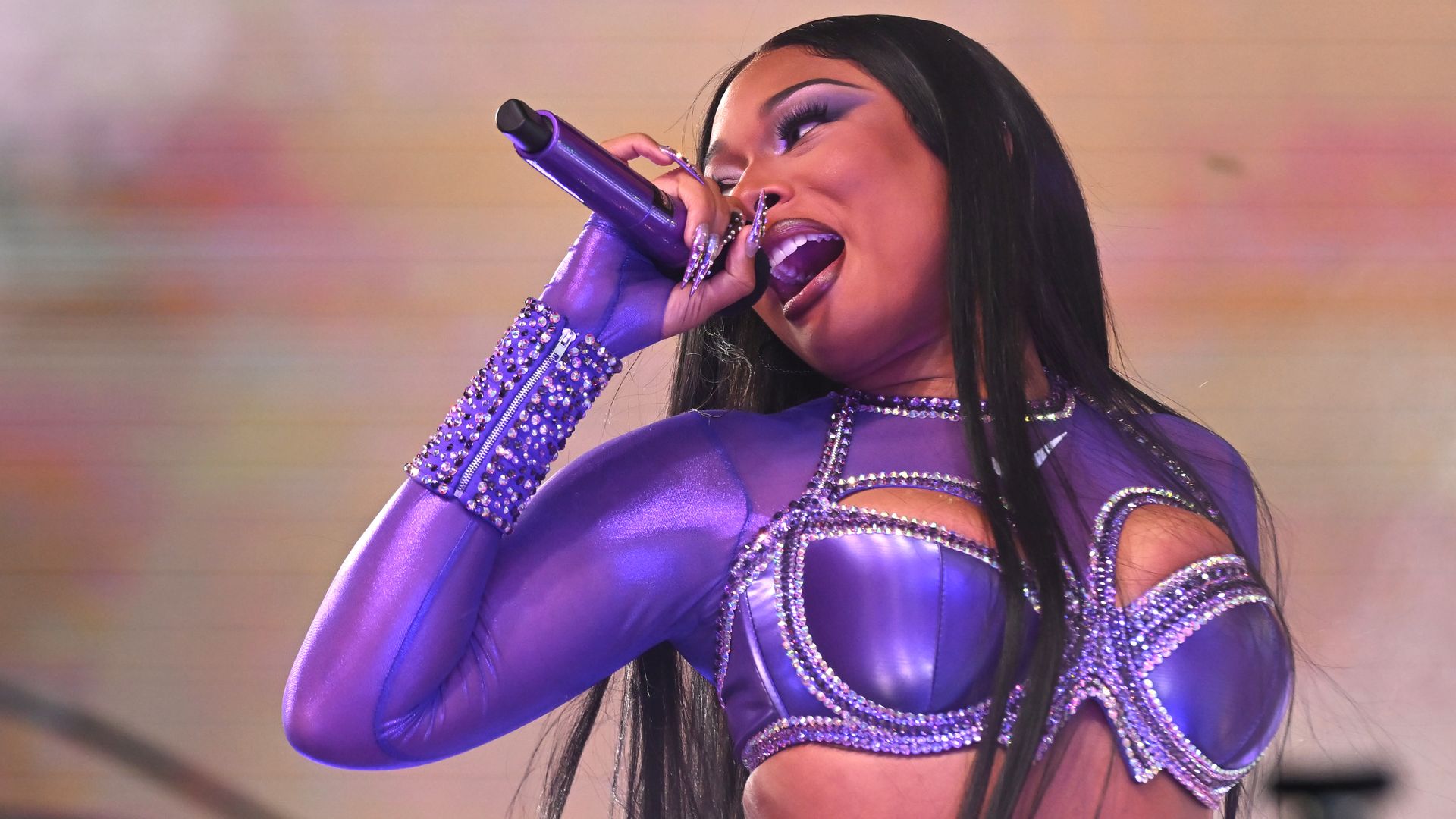 Megan Thee Stallion performs