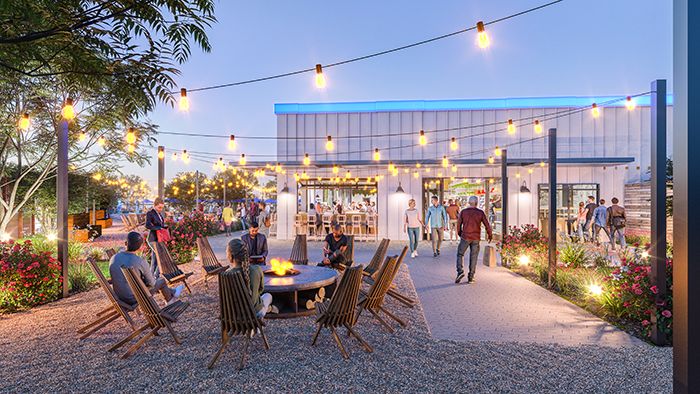 rendering food hall south end