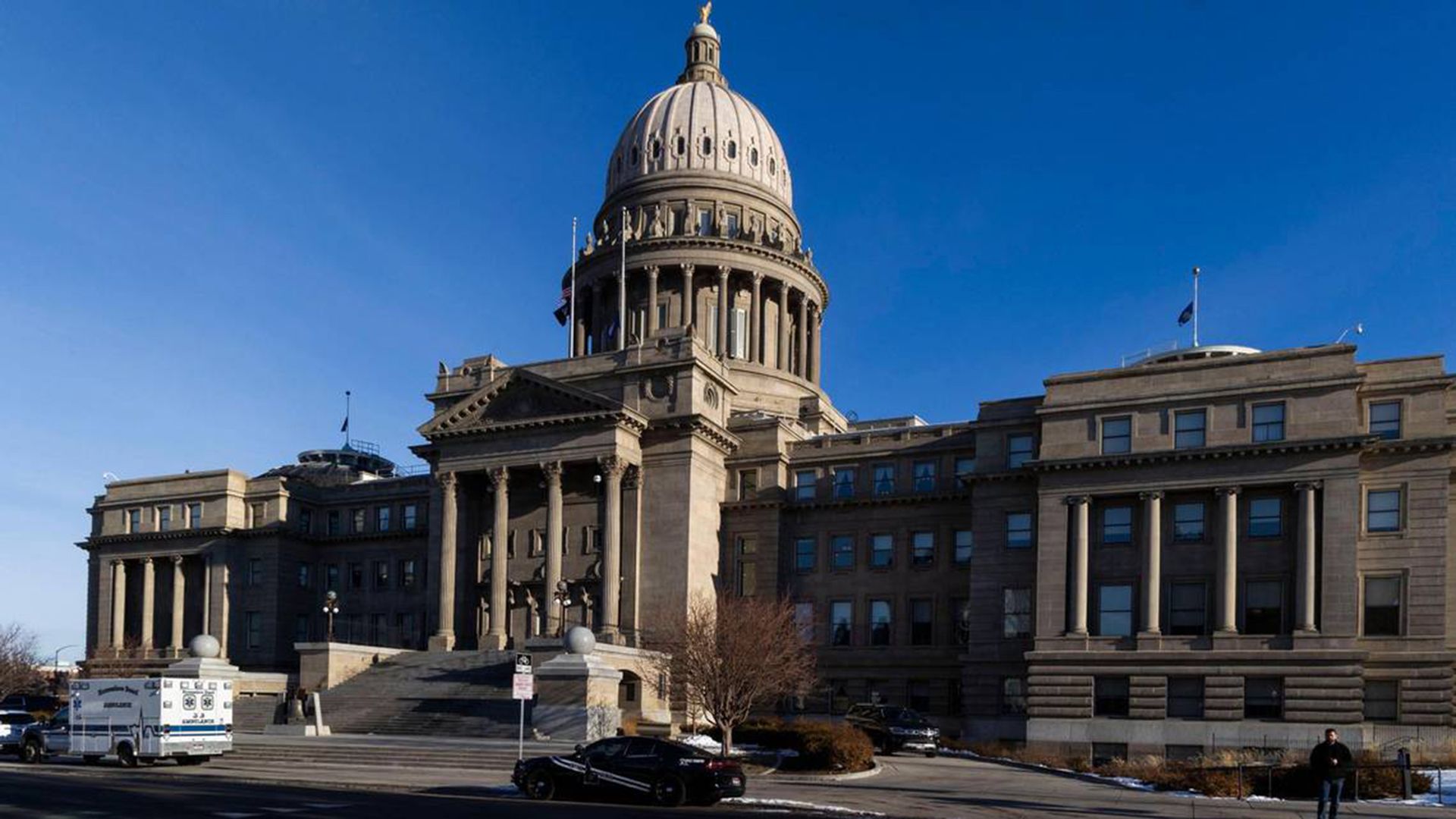 The Idaho Capitol building in Boise.
