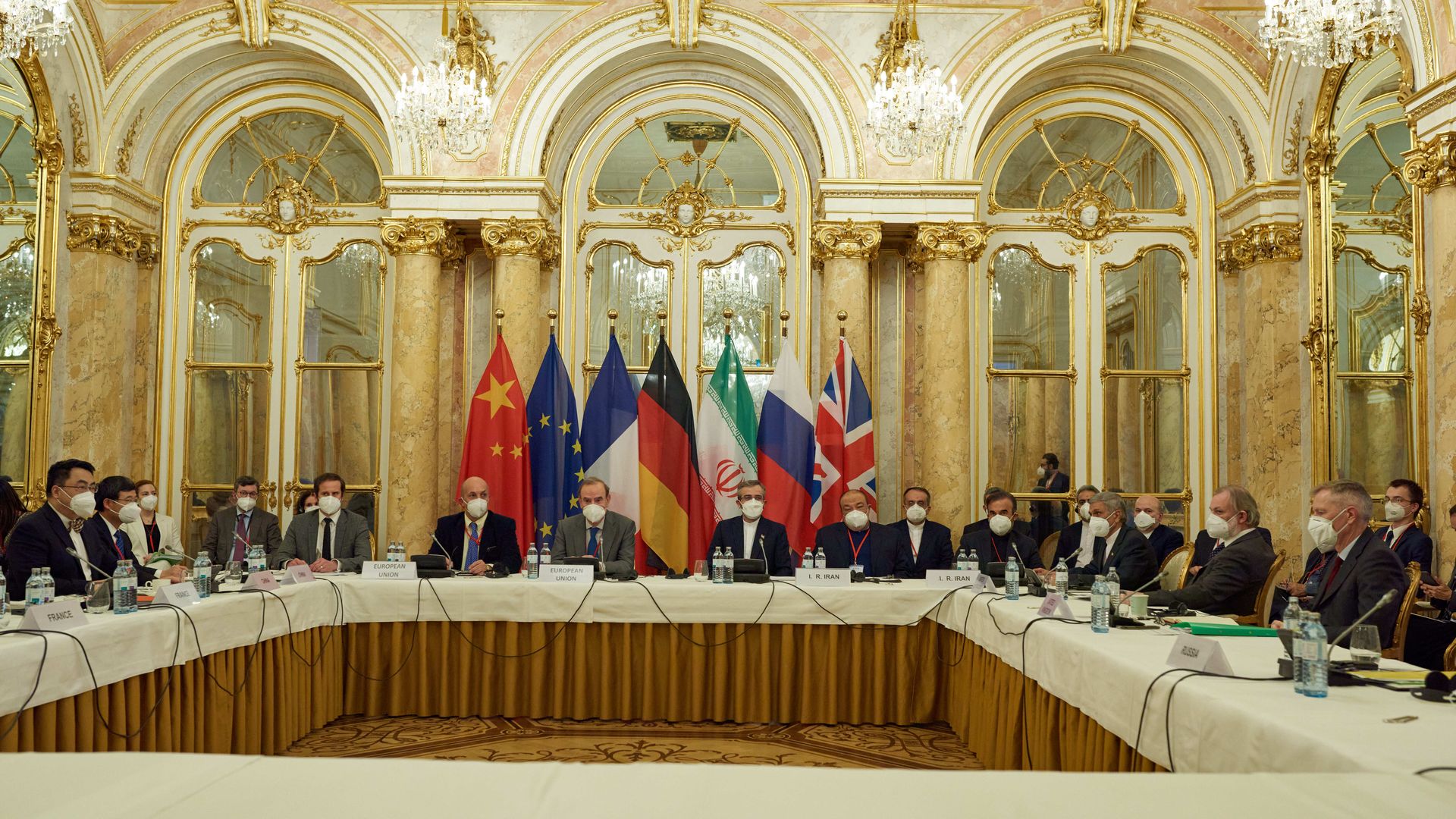 The first day of Iran nuclear talks has come to an end in the Austrian capital Vienna on November 29, 2021. 
