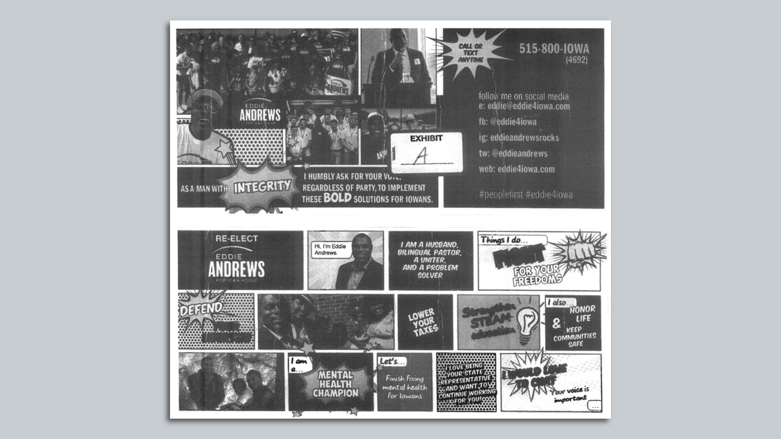 Iowa Ethics board disciplines Rep. Eddie Andrews of Johnston Axios