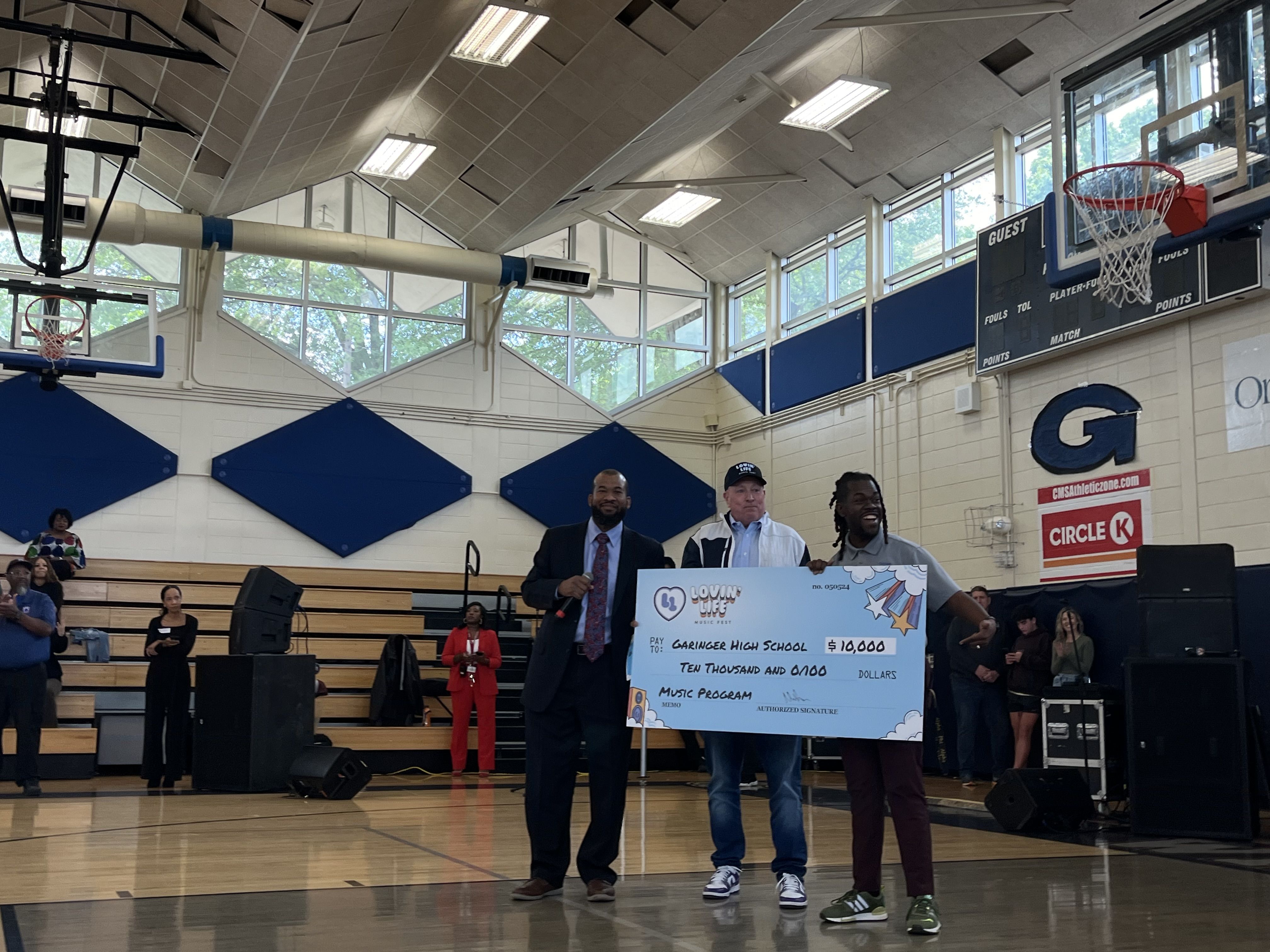 DaBaby surprises Charlotte high school students with performance and ...