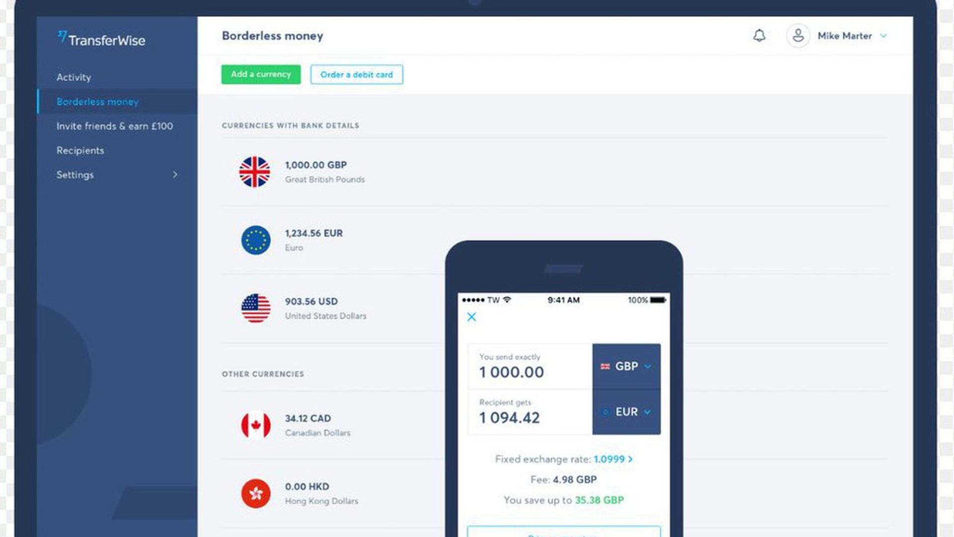 TransferWise raises $280 million