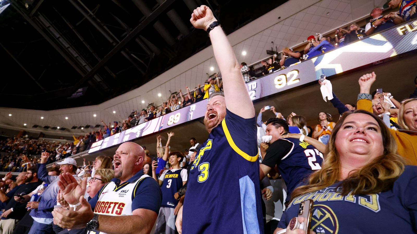 Denver Nuggets Fans Celebrate First NBA Title In Franchise History ...