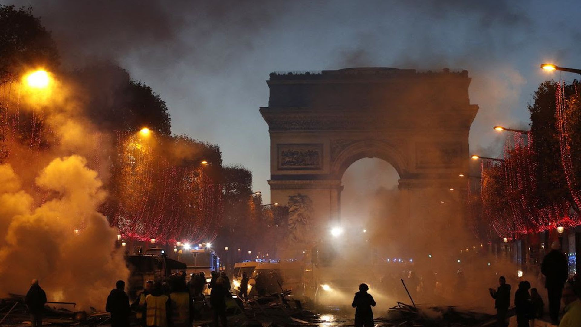 Riots on ChampsÉlysées as French protest fuel taxes, elitism